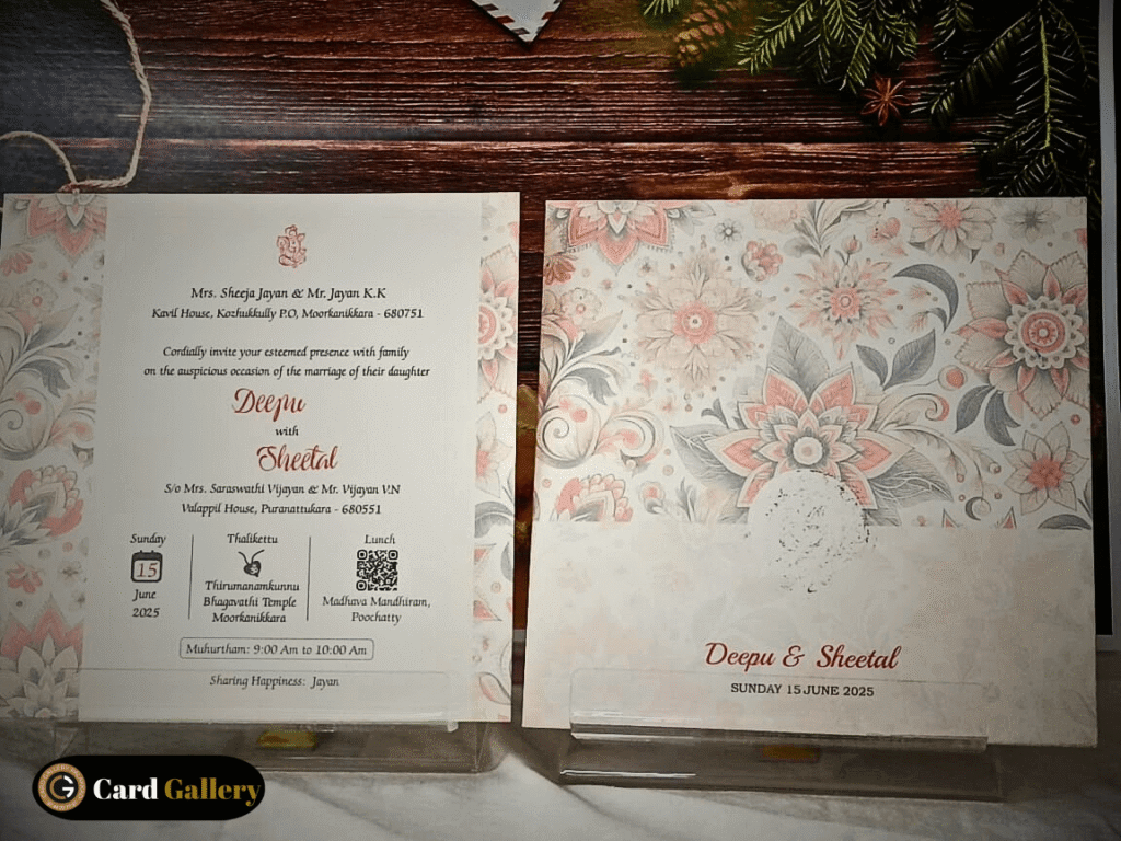 wedding invitation Palakkad