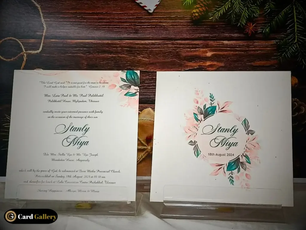 wedding invitation Palakkad