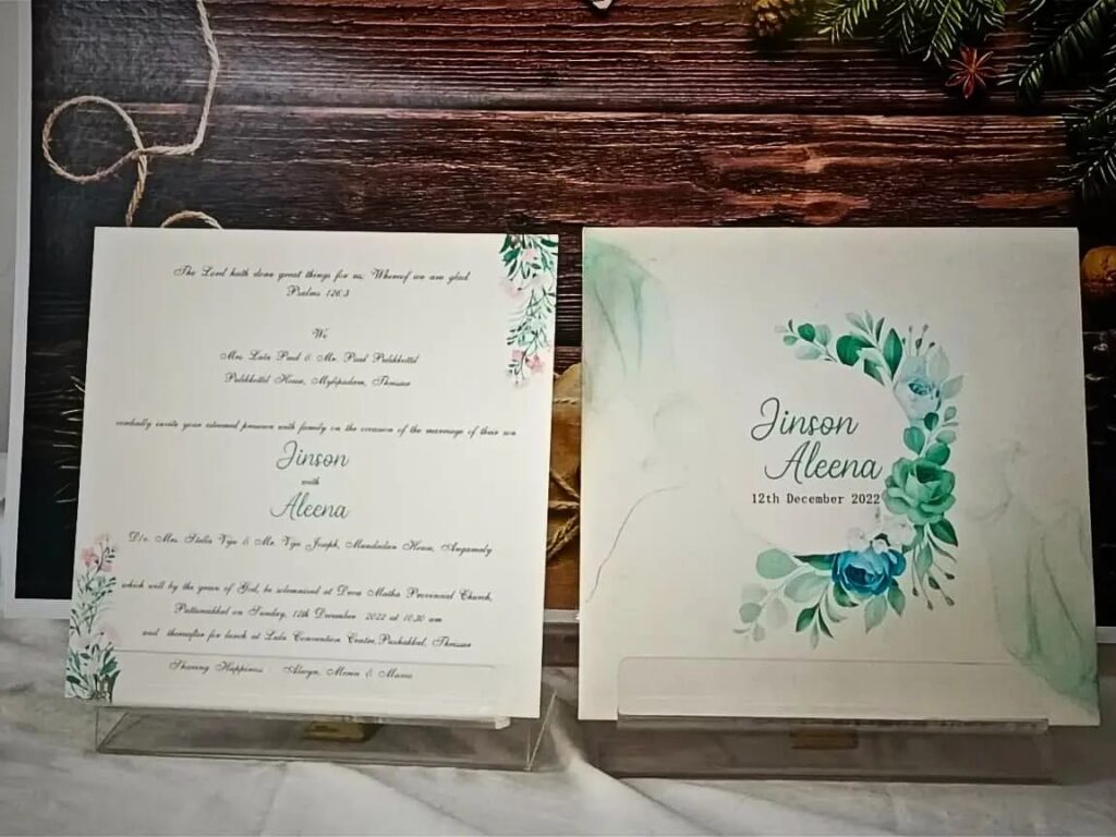wedding card