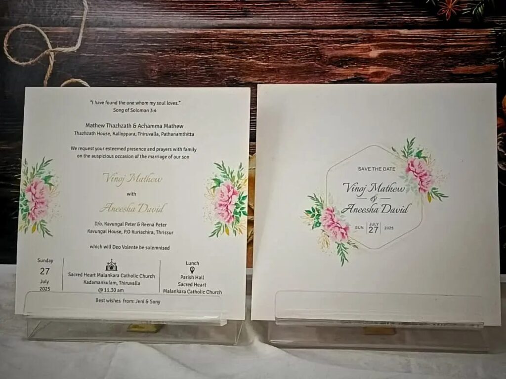 wedding card