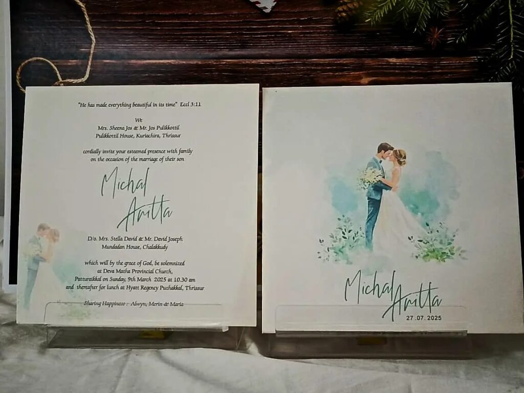 wedding card