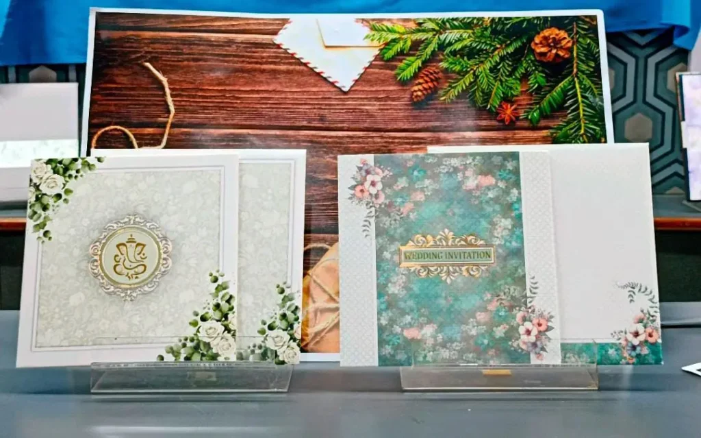 Readymade wedding card