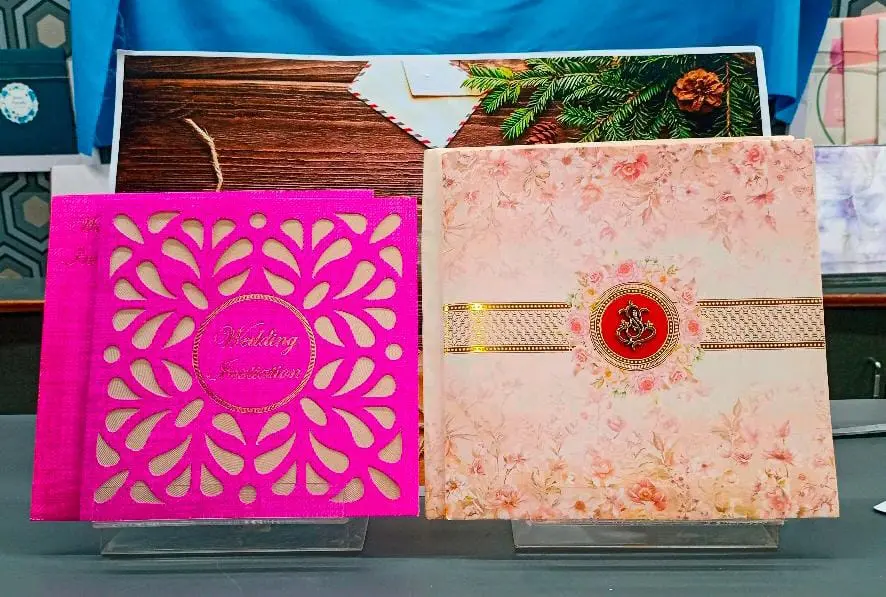 Readymade wedding card