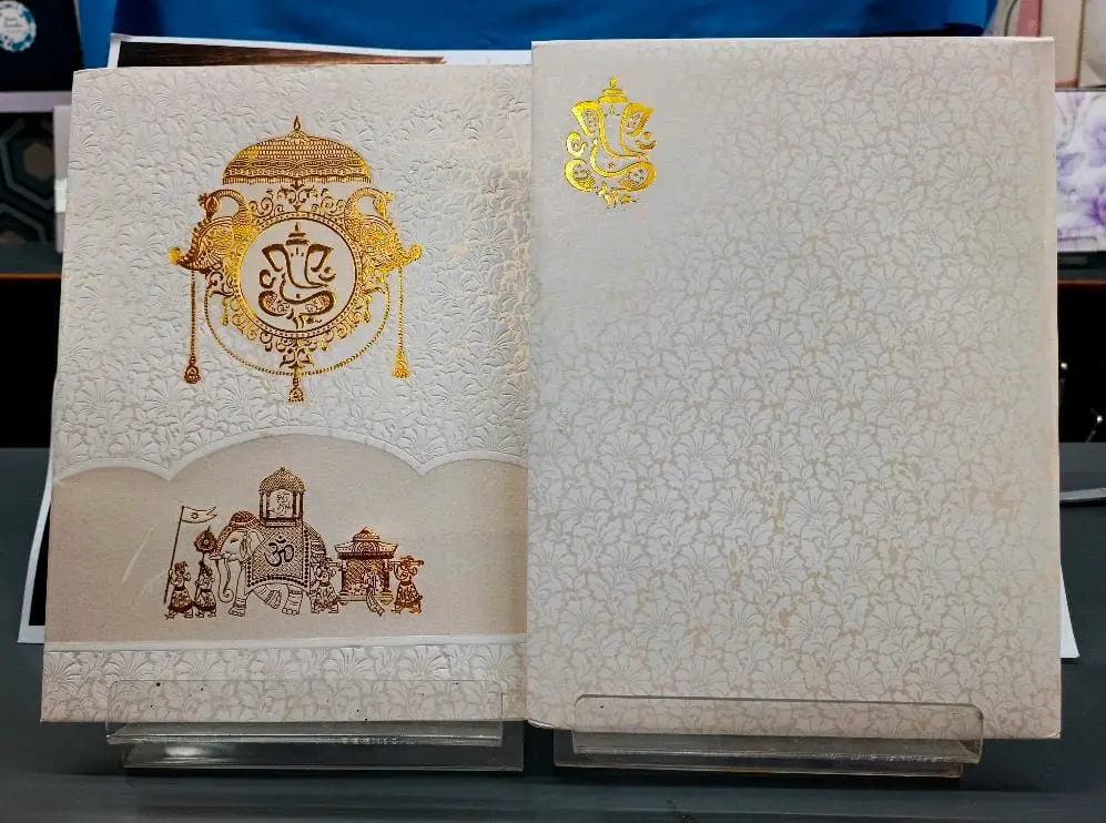 Readymade wedding card