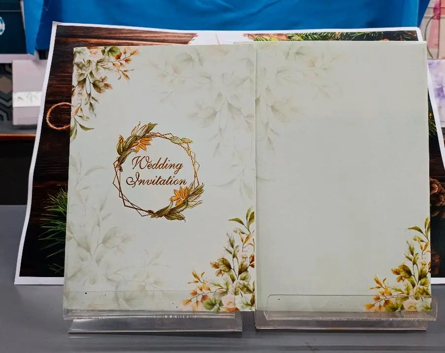 Readymade wedding card