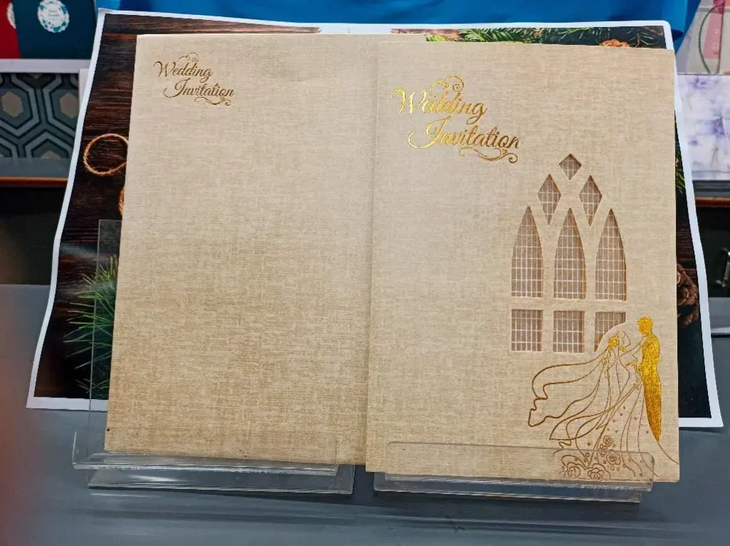Readymade wedding card