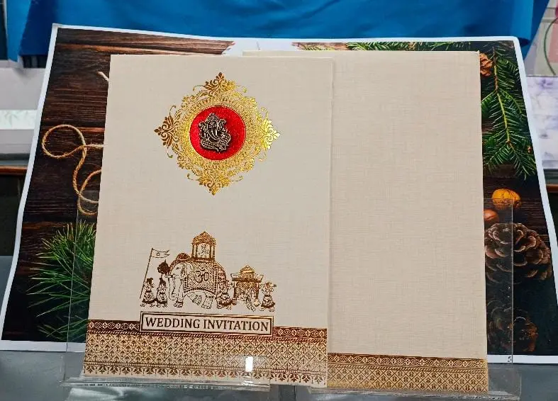 Readymade wedding card